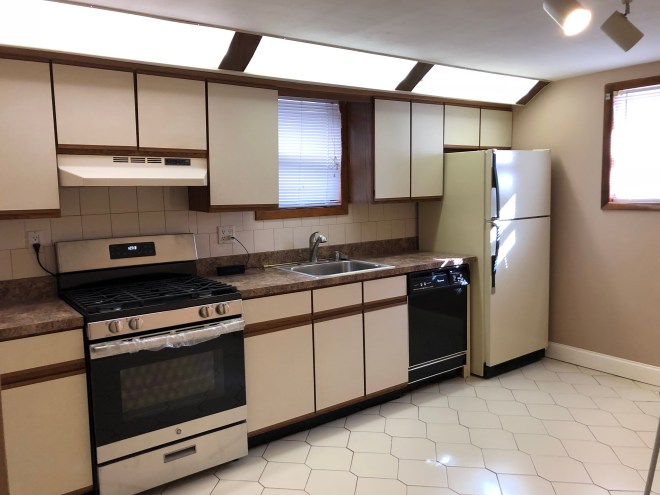 Apartment with eat in kitchen