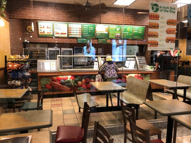 Subway franchise for sale